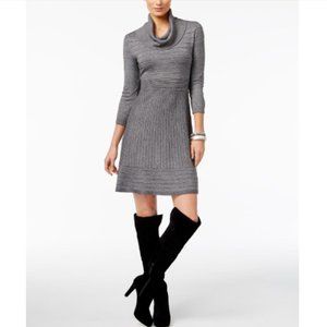 INC Cowl-neck Sweater Dress (866)